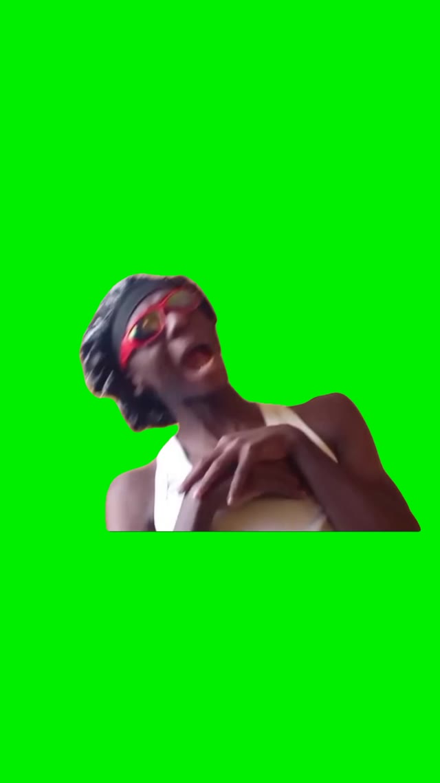 A wow wow green screen