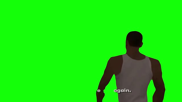 Ah shit here we go again green screen