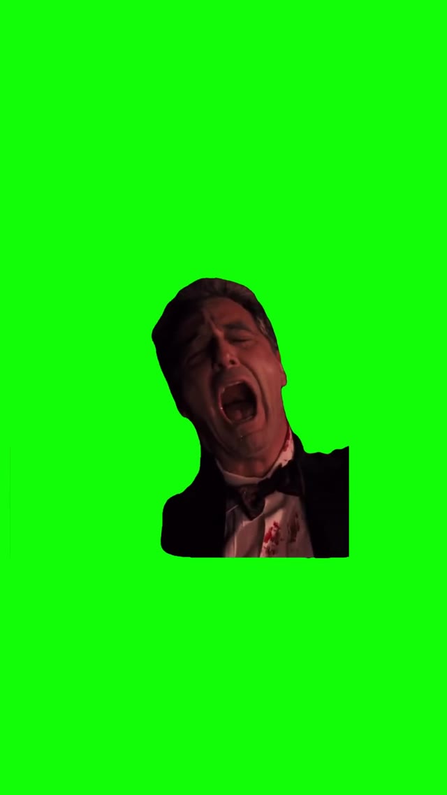 Al Pacino Sorrow green screen