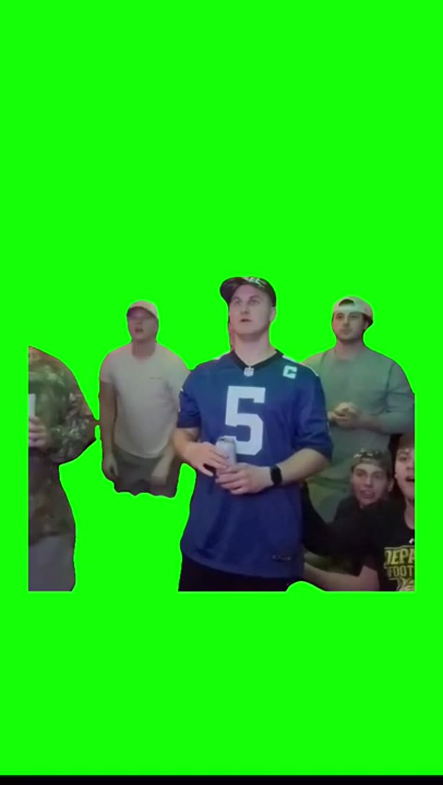 BOYS ARE SHOCKED green screen