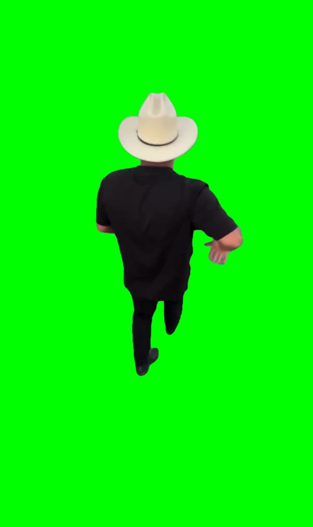 Bailalo Rocky green screen