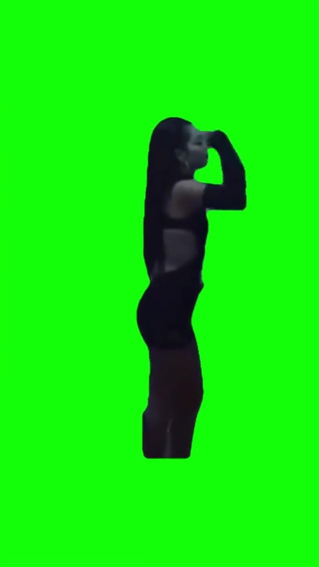 Banging on the door loudly green screen