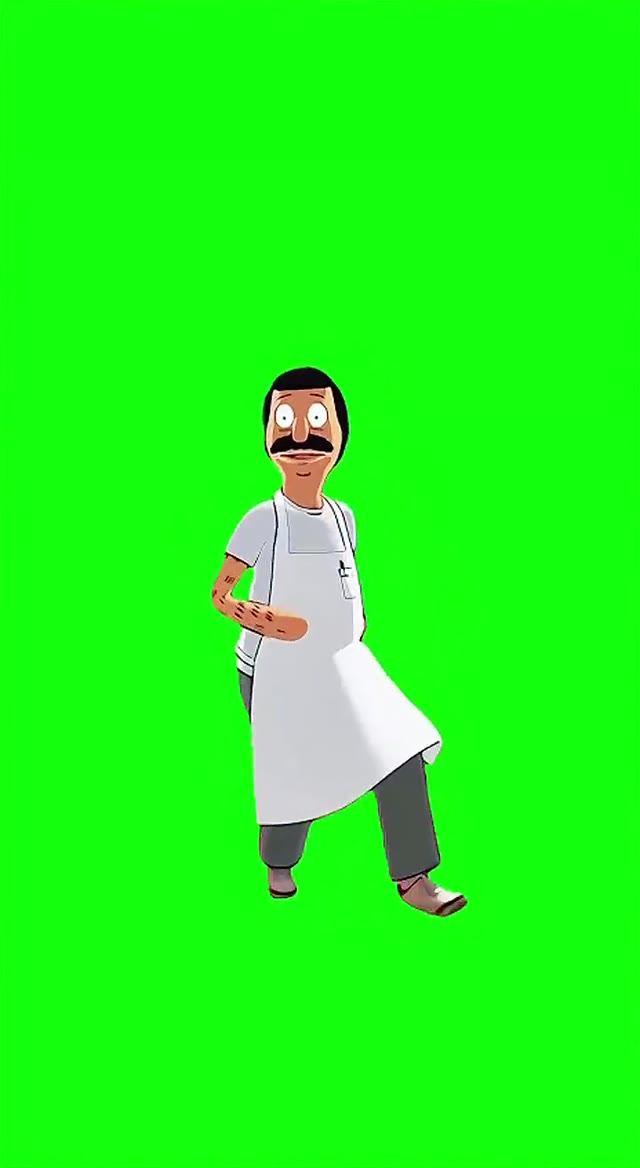Bob Fortnite emote ima diva green screen