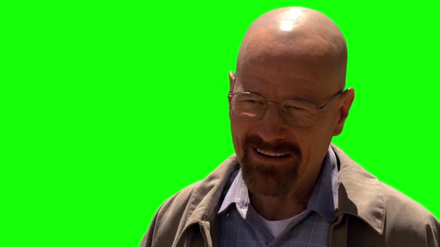Breaking Bad Walter White WOW green screen