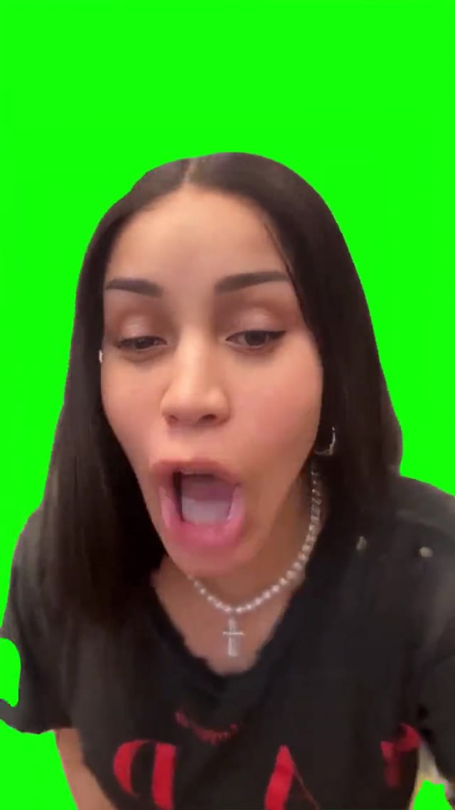 Cardi b what are yall talking about green screen