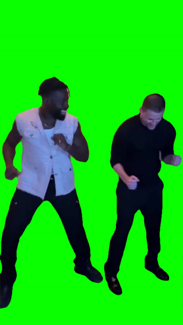 Chaning tatum tshwala green screen