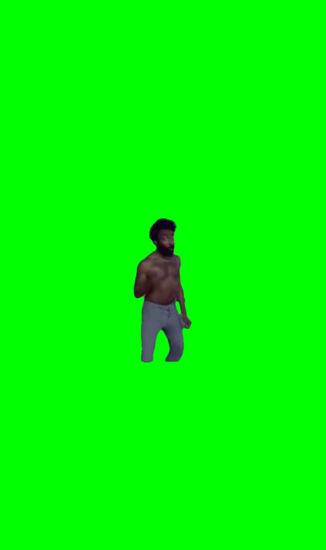 Childish Gambino Dancing green screen
