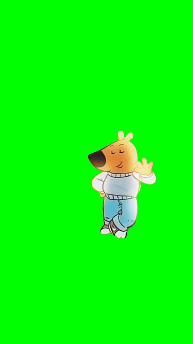 Chill Guy Wait they dont love you like I love you green screen