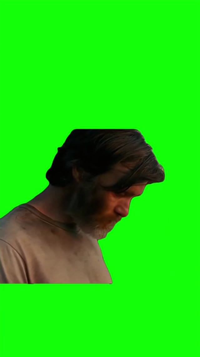Cillian Murphy thinking  green screen