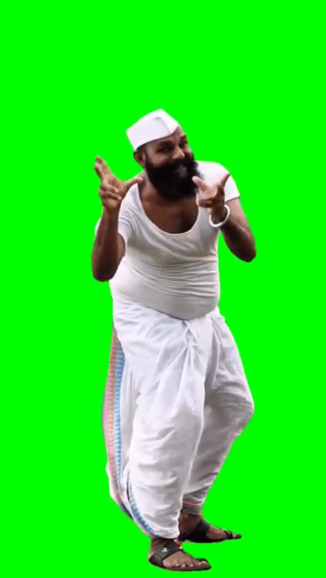 Dame un Grrr Indian Version green screen