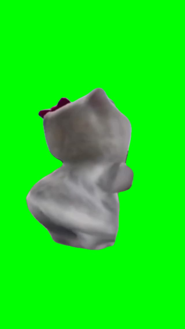 Dancing hamster green screen