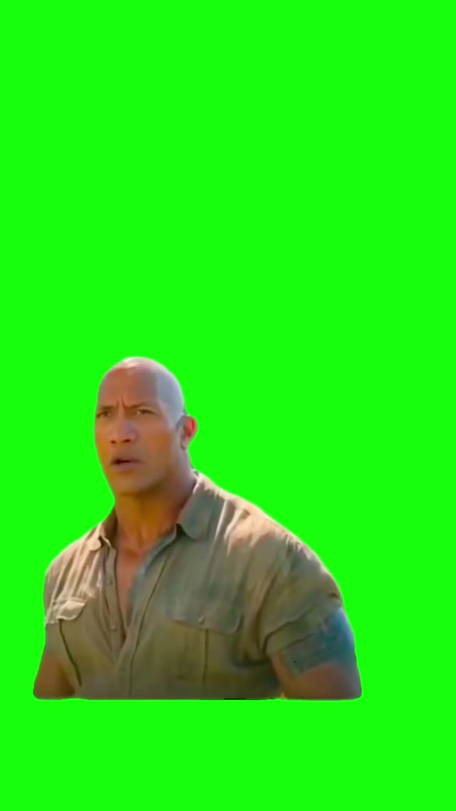 Don t Cry Don t Cry Dwayne The Rock green screen