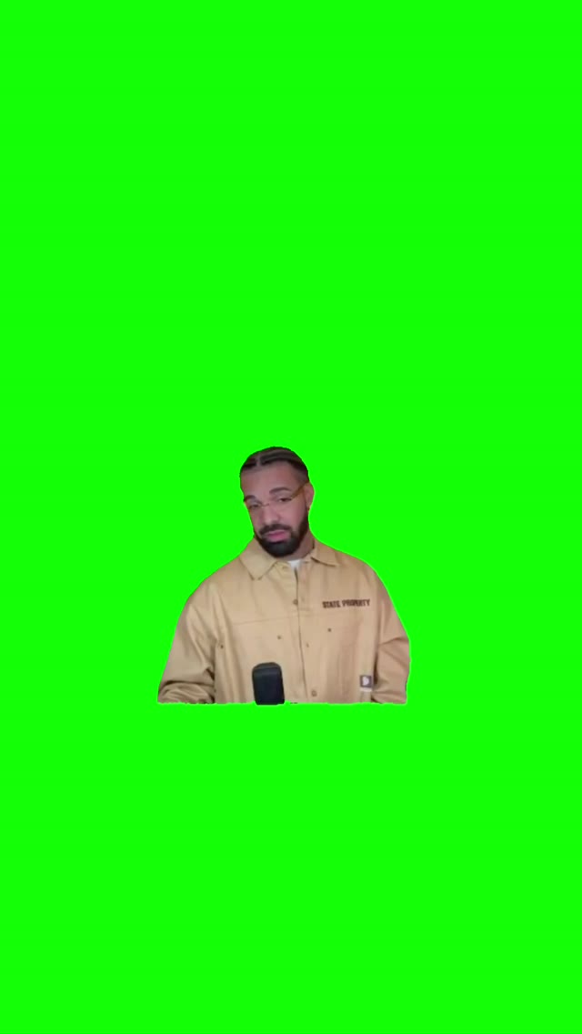 Drake Embarrassing green screen