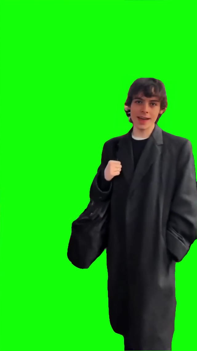 Everybody dance now green screen
