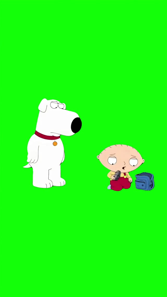 Family guy doesnt seem to be working green screen