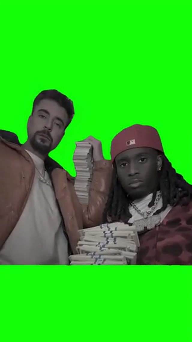 Good Mr beast and Kai  green screen