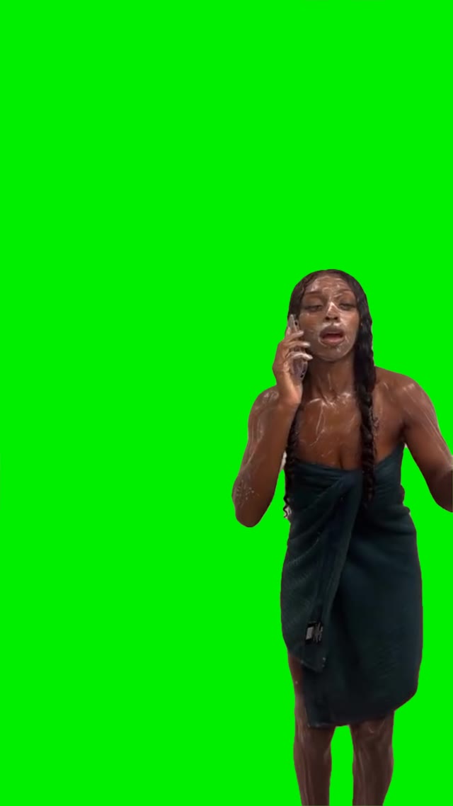 Googles Jaguar green screen