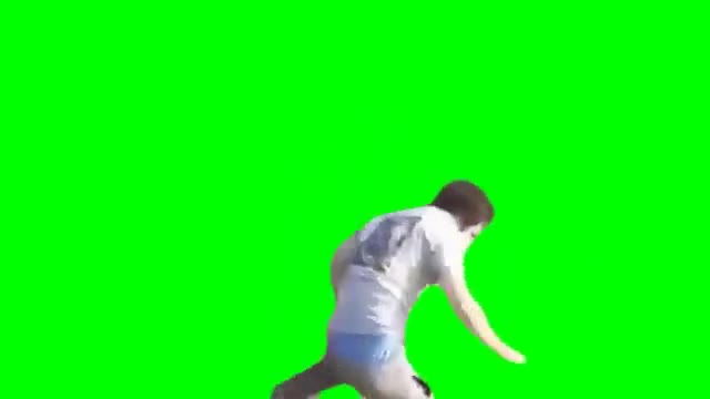 Guy Hitting His Head On green screen
