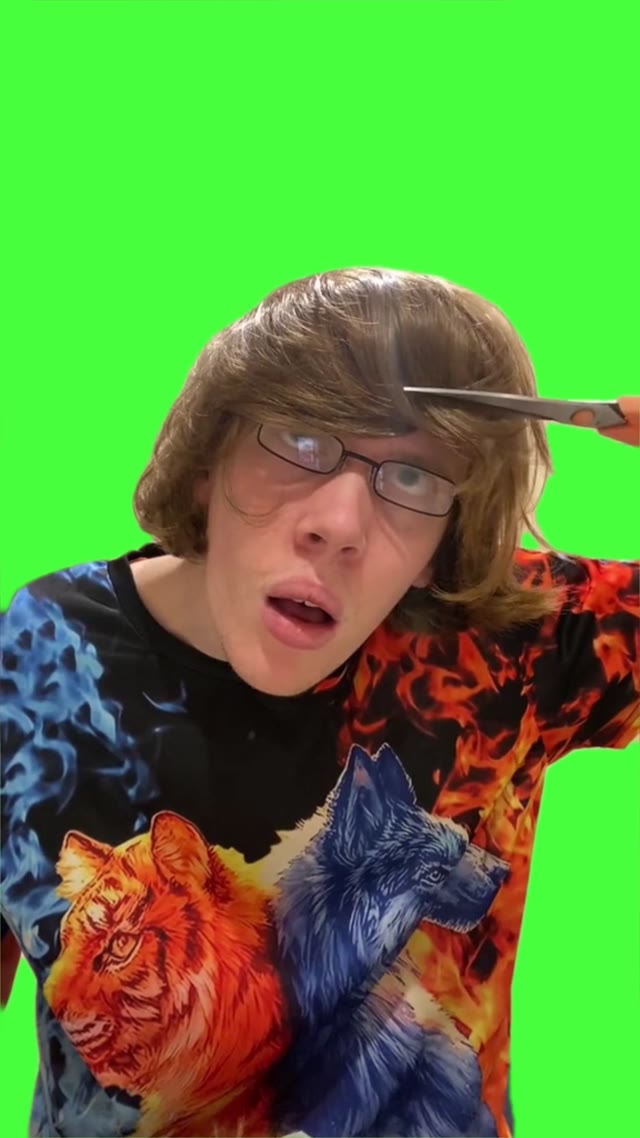 I cut it too short green screen