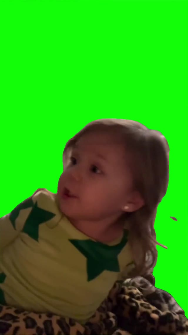 I didnt know its a bad word green screen