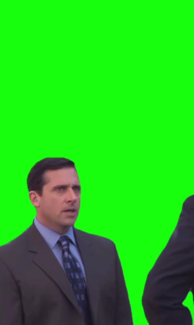 I Understand Nothing The Office green screen