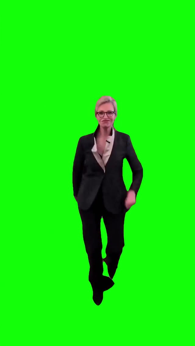 Jane lynch dance green screen