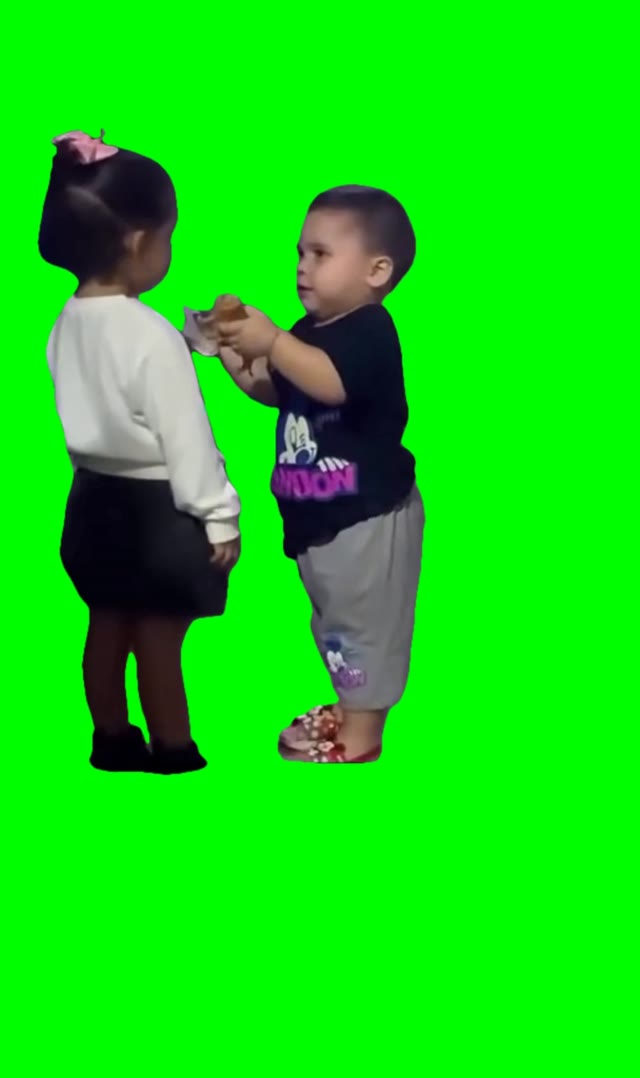 Johhny upset green screen