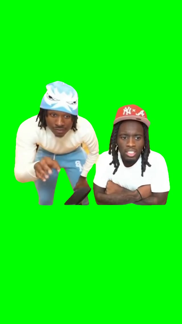 Kai vibing green screen