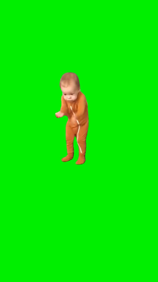 Kid Complains green screen