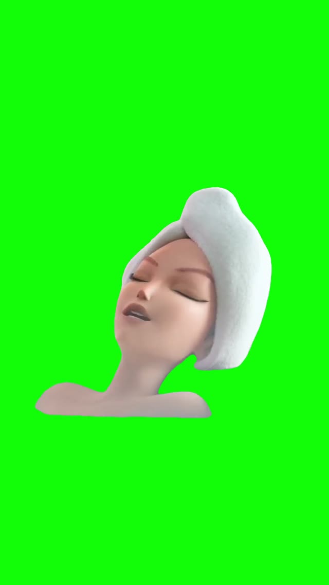 Kpop Demon Hunters Girls Crying green screen