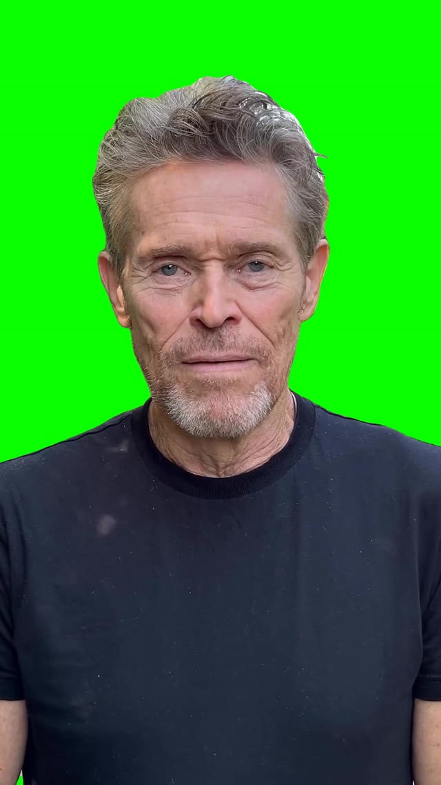 Masha is fine green screen