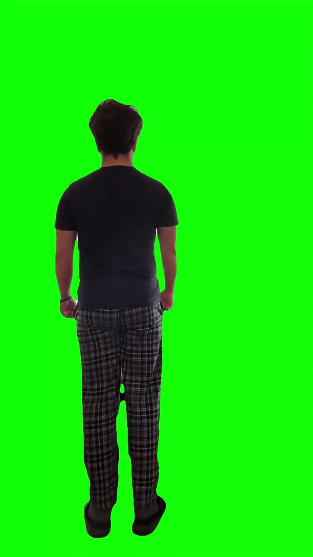 Meyers dance green screen