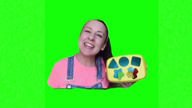 Ms.Rachel Put it in green screen
