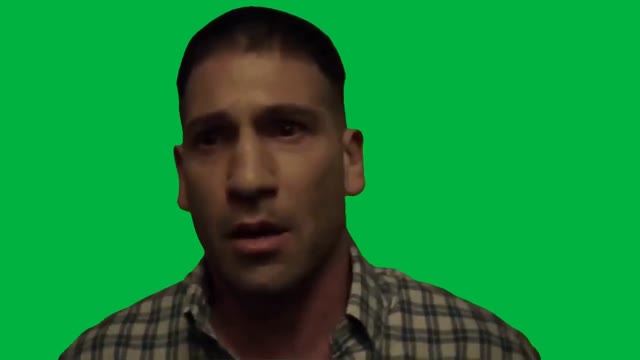 No no no no wait wait wait Punisher green screen