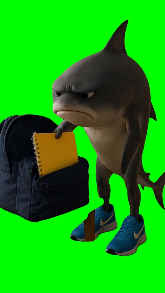 Nooo la skola noo green screen