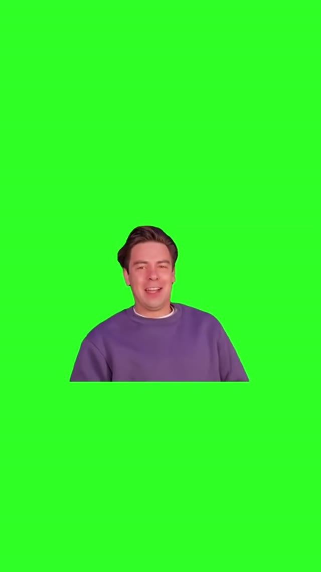 Now Im pissed green screen