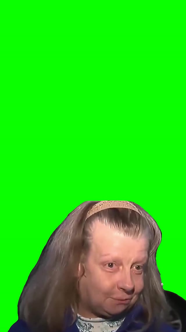 Probably sit around and soup green screen