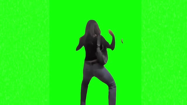 Pump up the jam green screen