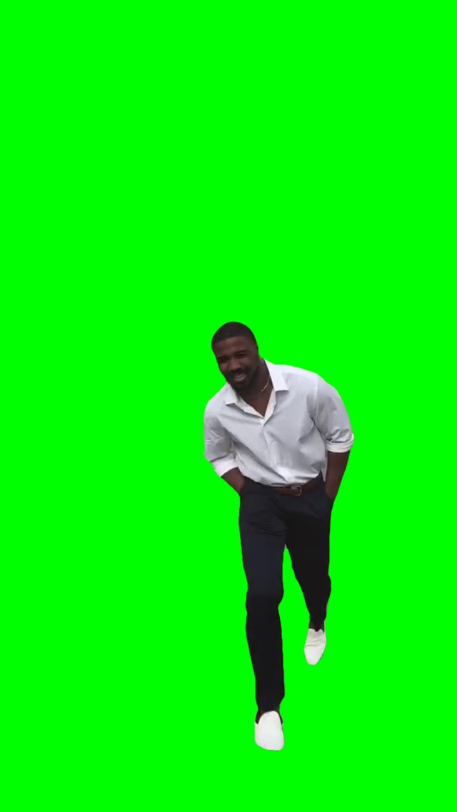 Rizzing up green screen