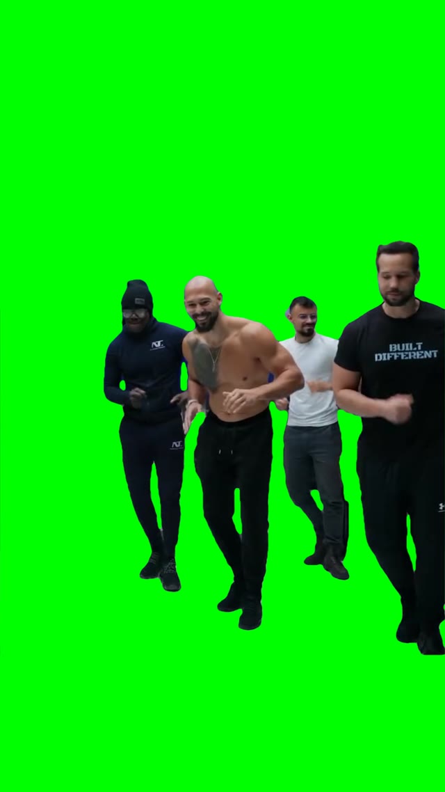 Saxo dance green screen