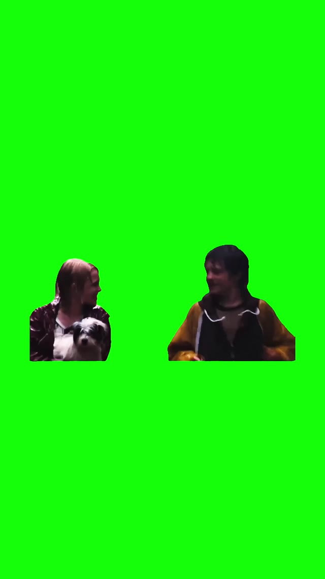 See you yeah see ya green screen