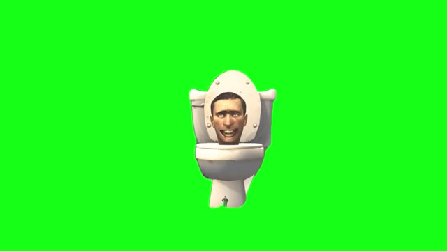 Skibidi Toilet green screen
