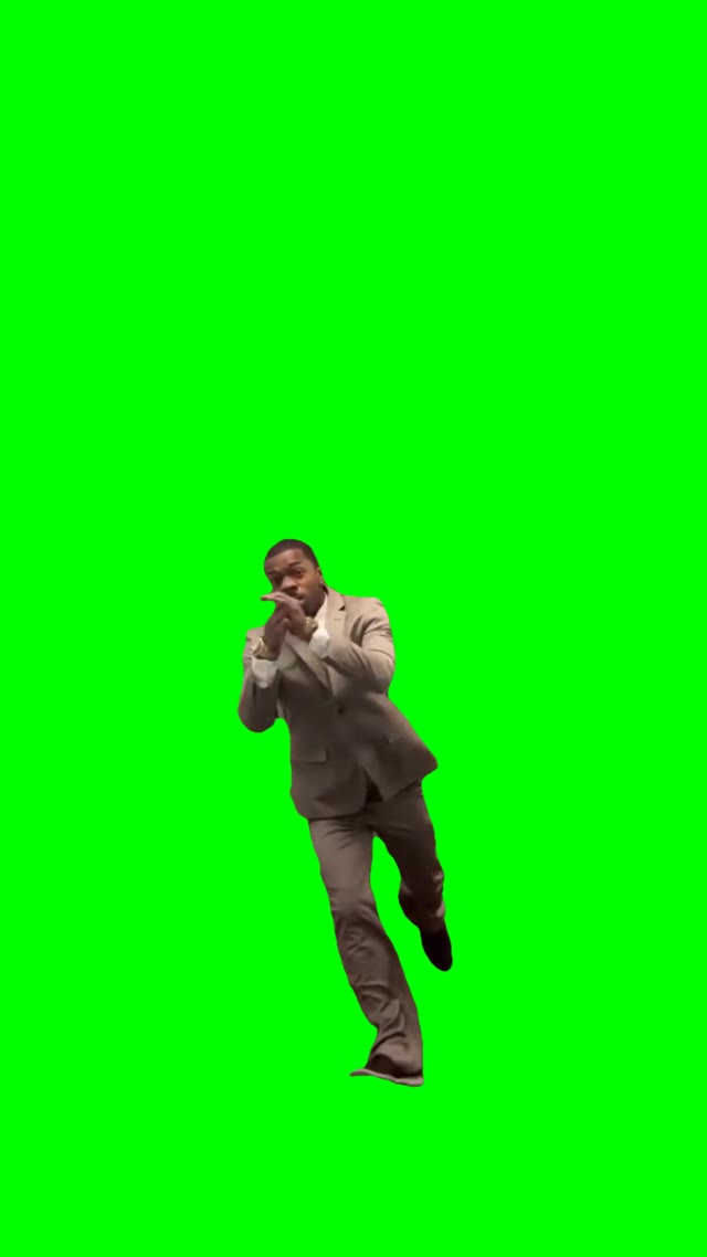 Slap the fk out of you green screen