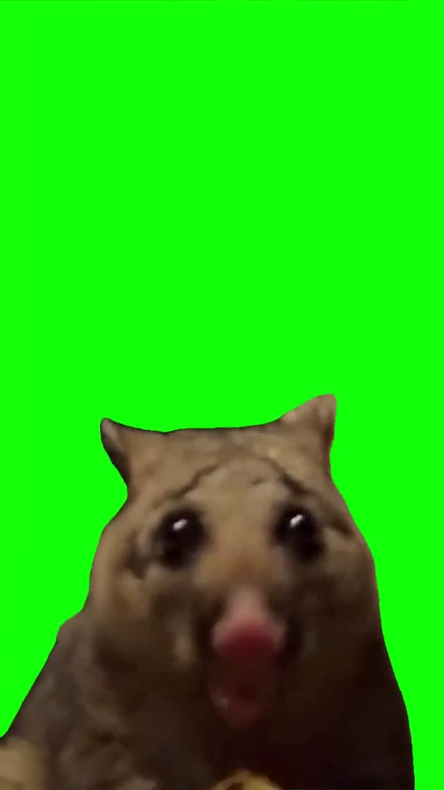 Smacking Lips green screen