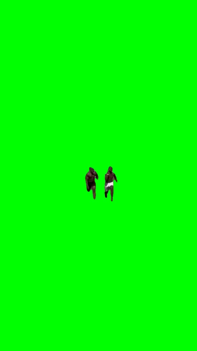 Speed vs Ashton green screen