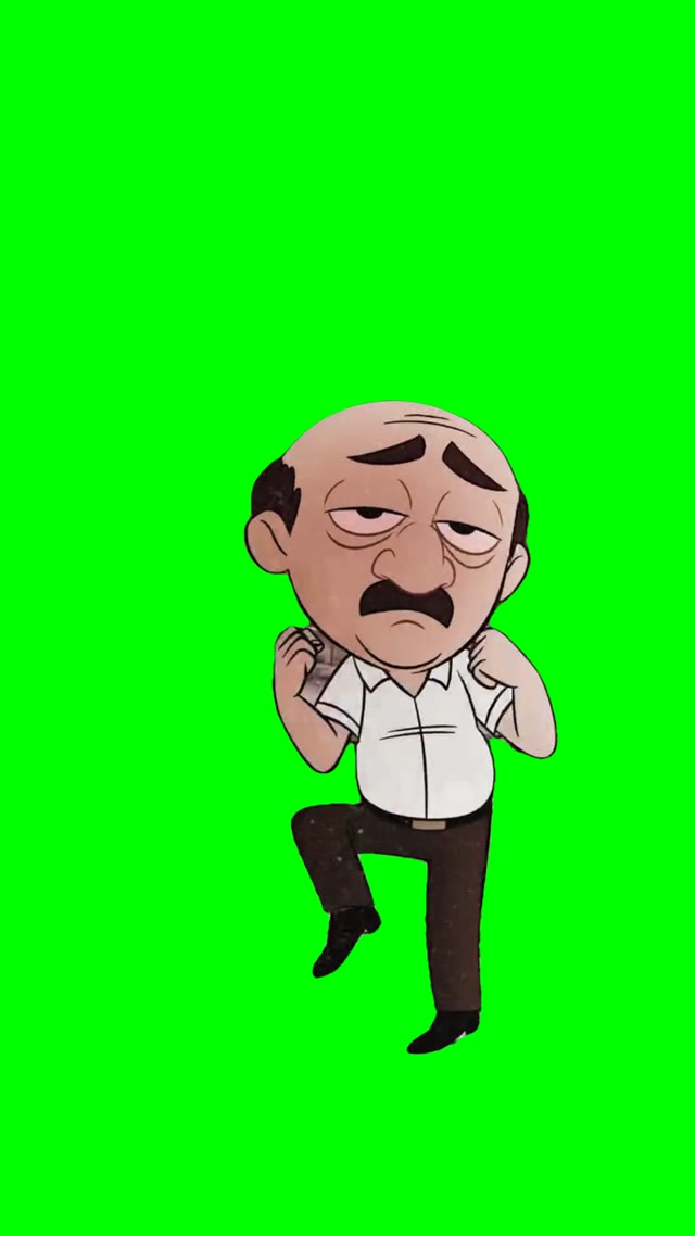Squabble up green screen