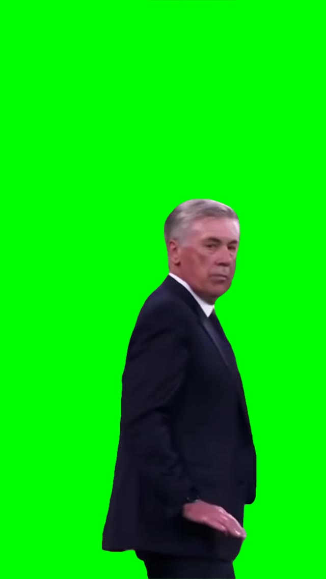 Stay calm green screen