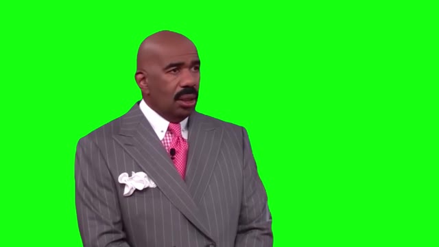 Steve harvey im so confused green screen