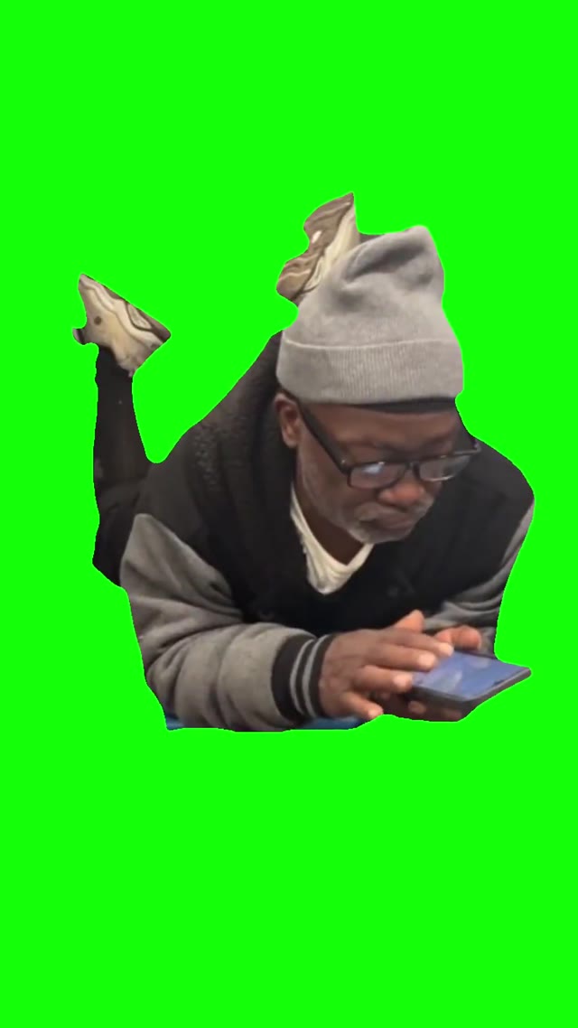 Texting My Girl Who Aint My Girl green screen