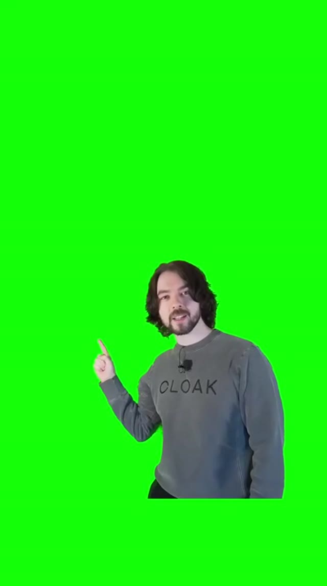 This is the greatest thing Ive ever seen  green screen